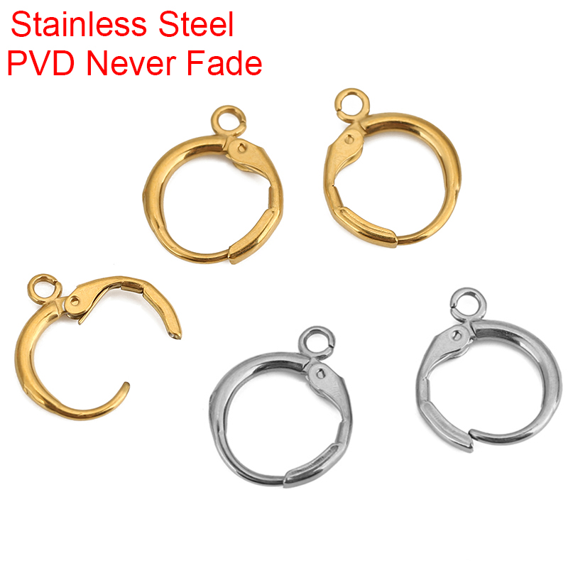 Jewelry Making Material - 10 adet PVD Asla Solmaz Paslanmaz