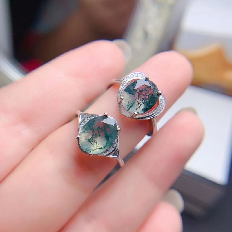 Jewelry Making University - Sevimli kadın geometrik akik taşı yüzük