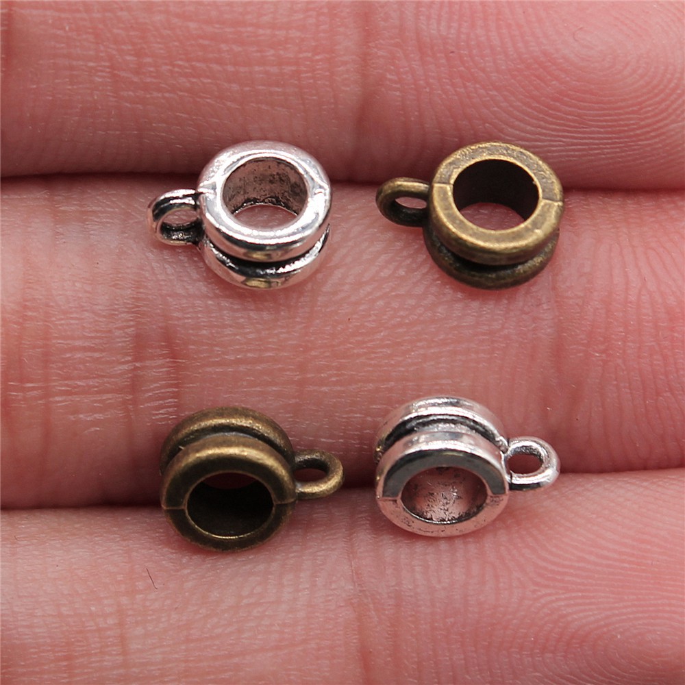 Jewelry Making For Couples - Çift Delikli Kalp Büyük Delikli Boncuk