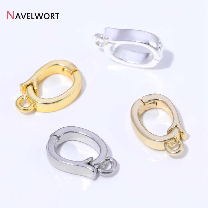 Jewelry Making Material - 14K/18K Altın Kaplama Pirinç Metal Menteşeli