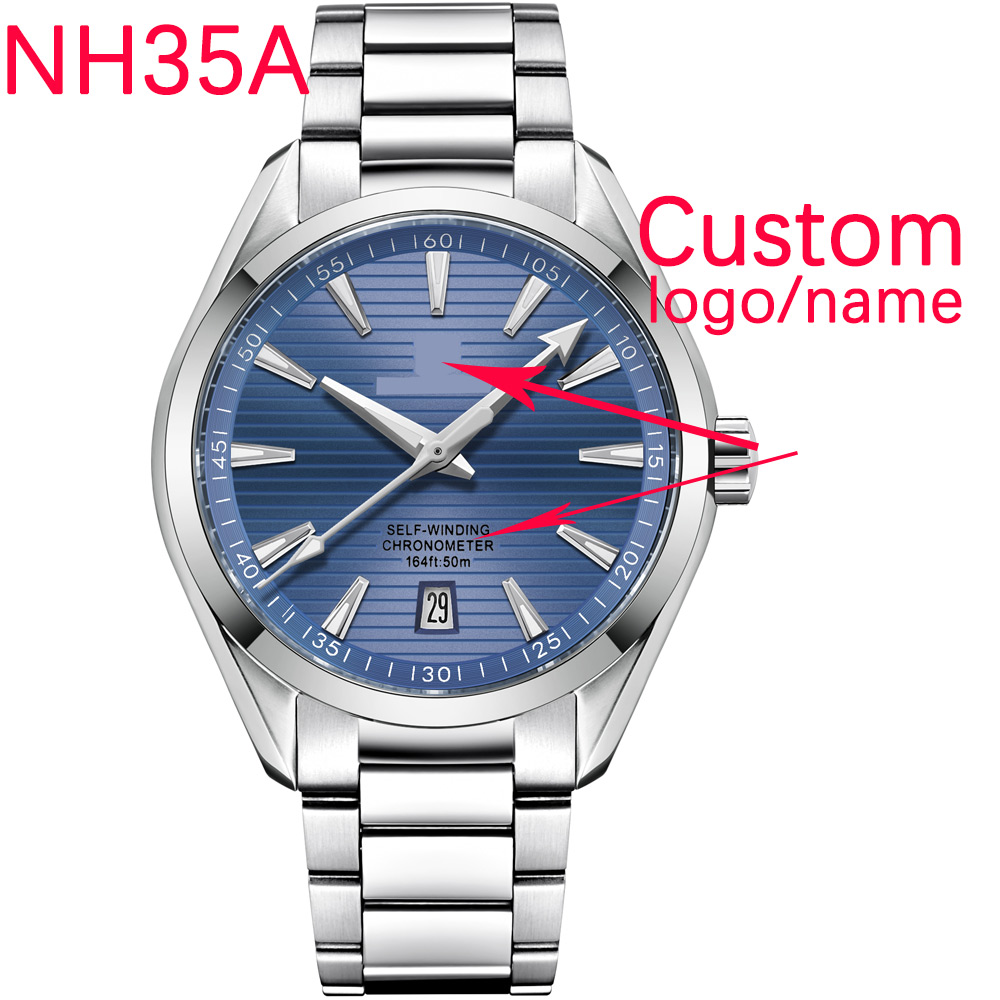 Making Custom Jewelry - Lüks NH35 Mekanizmalı Özel Logolu 41mm