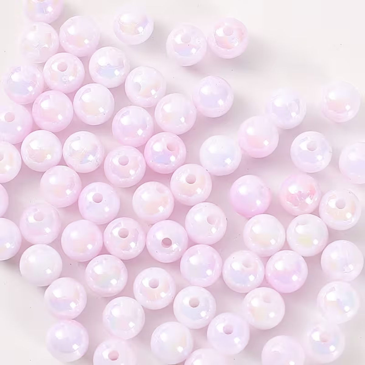 8mm 100 adet Pembe Sevimli Ve  - Jewelry Making For Couples incelemesi ve fiyatı