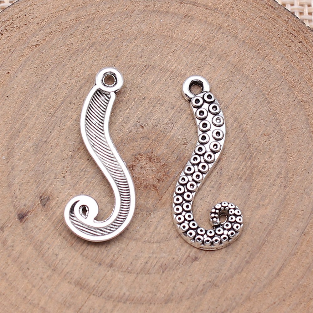 20 adet/grup ahtapot bacak tak - Jewelry Making For Couples incelemesi ve fiyatı