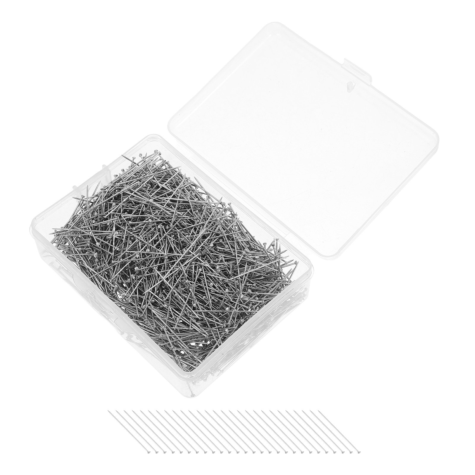 1600 Adet Paslanmaz Çelik Düz  - Jewelry Making Head Pins incelemesi ve fiyatı