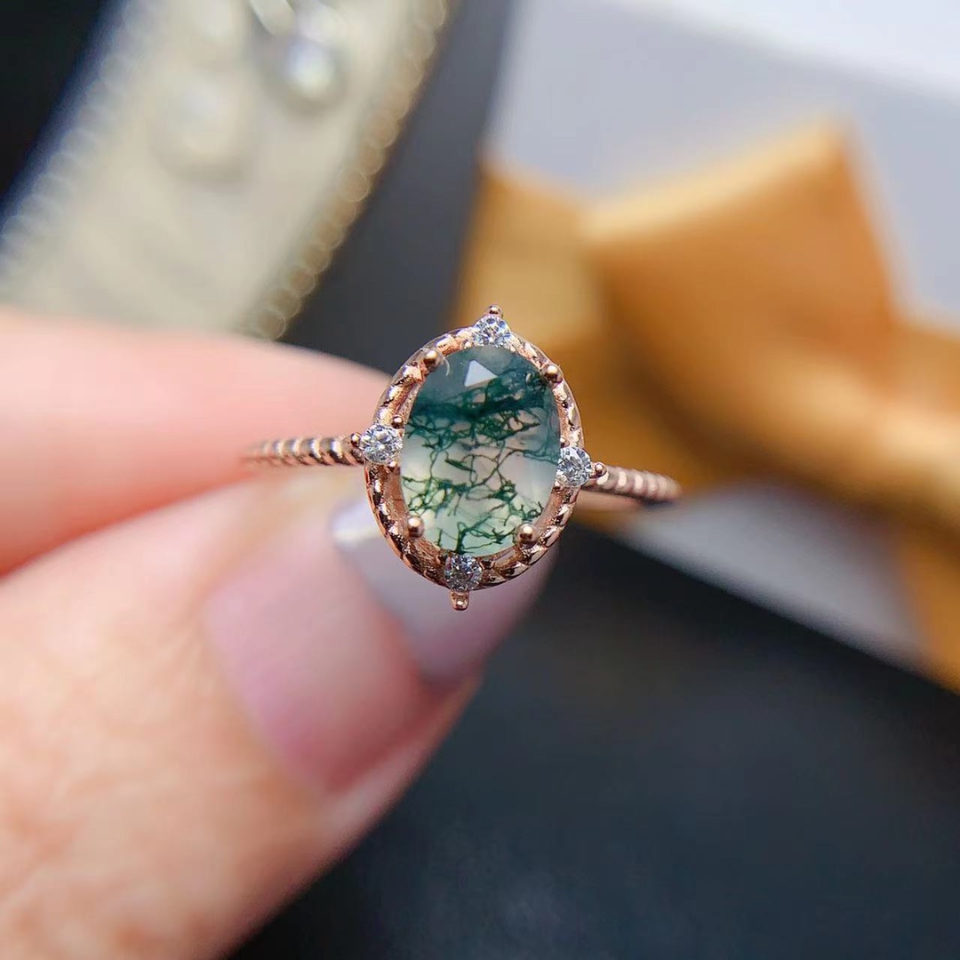 Doğal taş okyanus su yosun Aga - Jewelry Making University incelemesi ve fiyatı