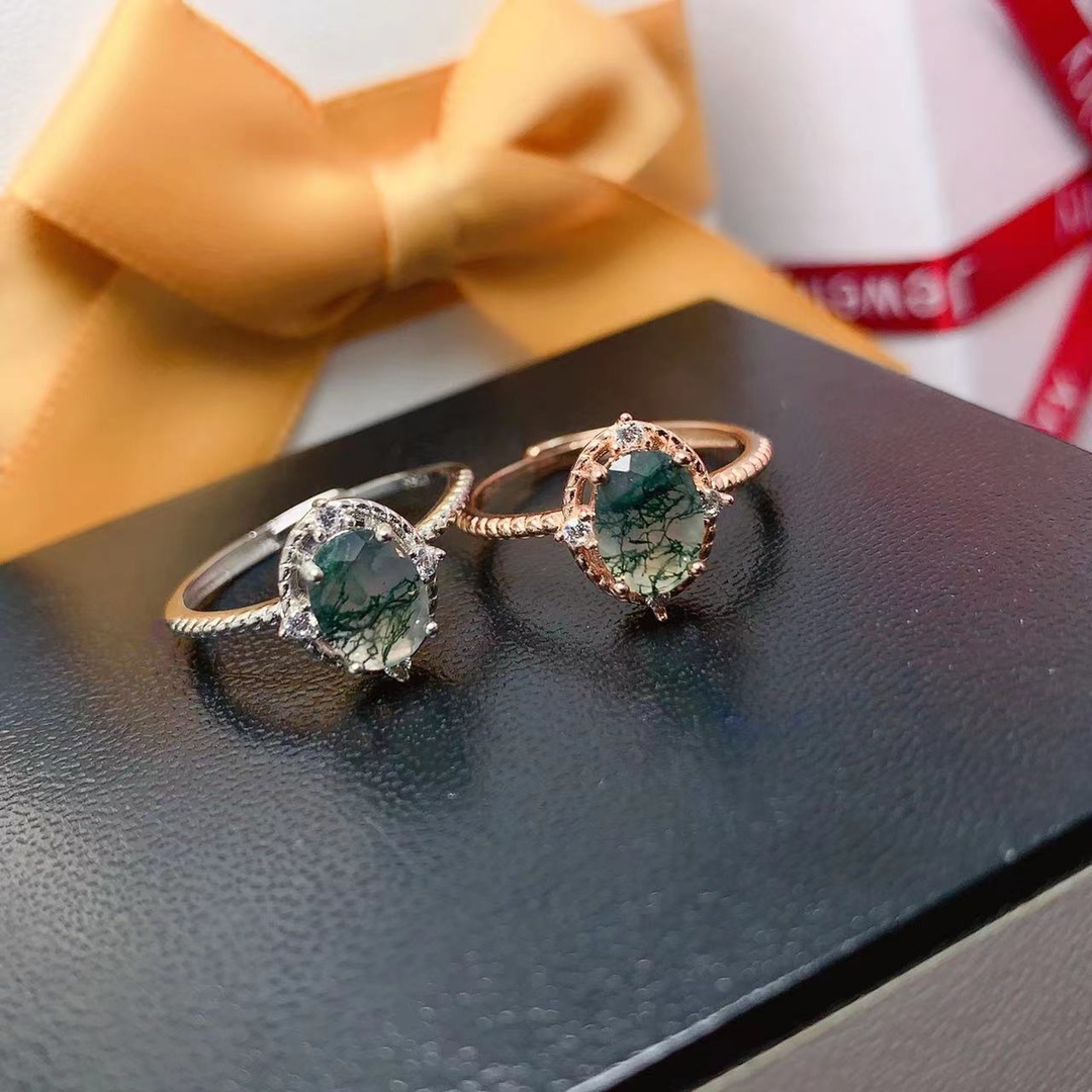 Doğal taş okyanus su yosun Aga - Jewelry Making University incelemesi ve fiyatı