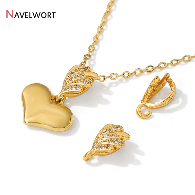 18K Altın Kaplama Pirinç Zirko - Jewelry Making Material incelemesi ve fiyatı