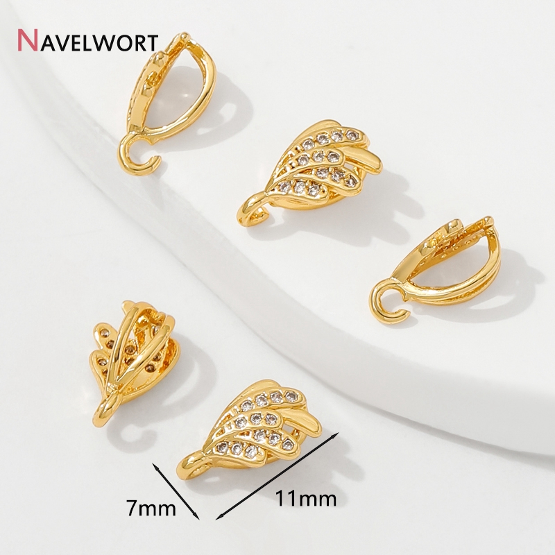 18K Altın Kaplama Pirinç Zirko - Jewelry Making Material incelemesi ve fiyatı
