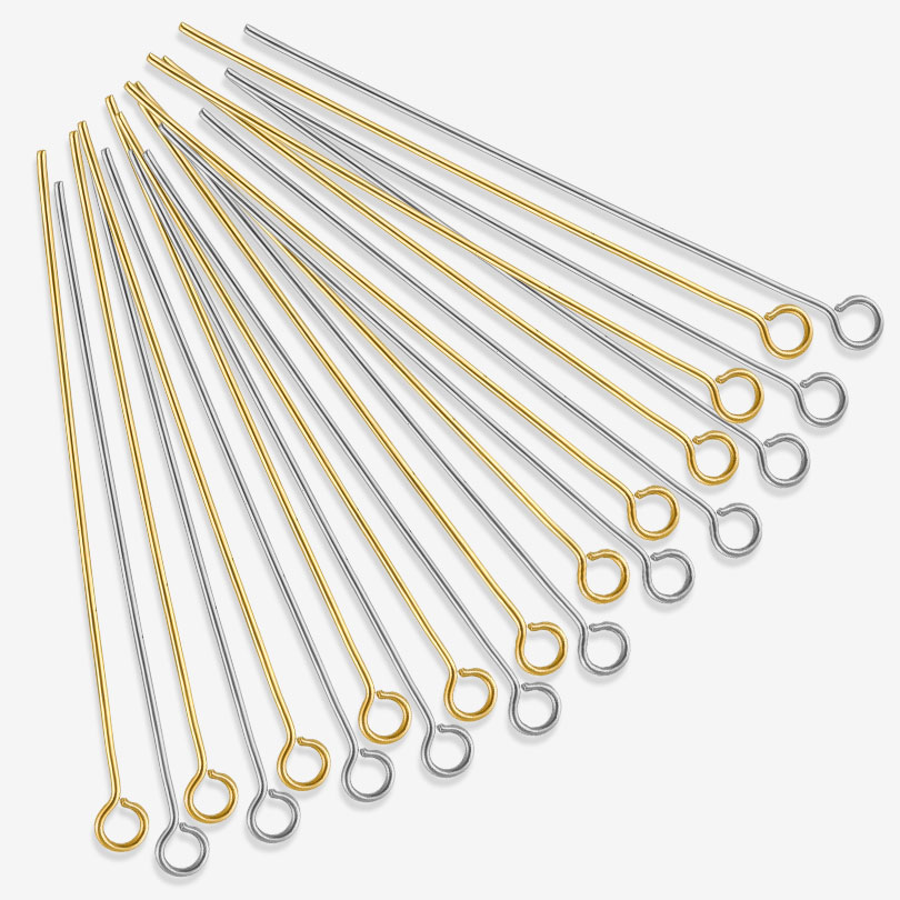 50 adet/lot 304 Paslanmaz Çeli - Jewelry Making Head Pins incelemesi ve fiyatı