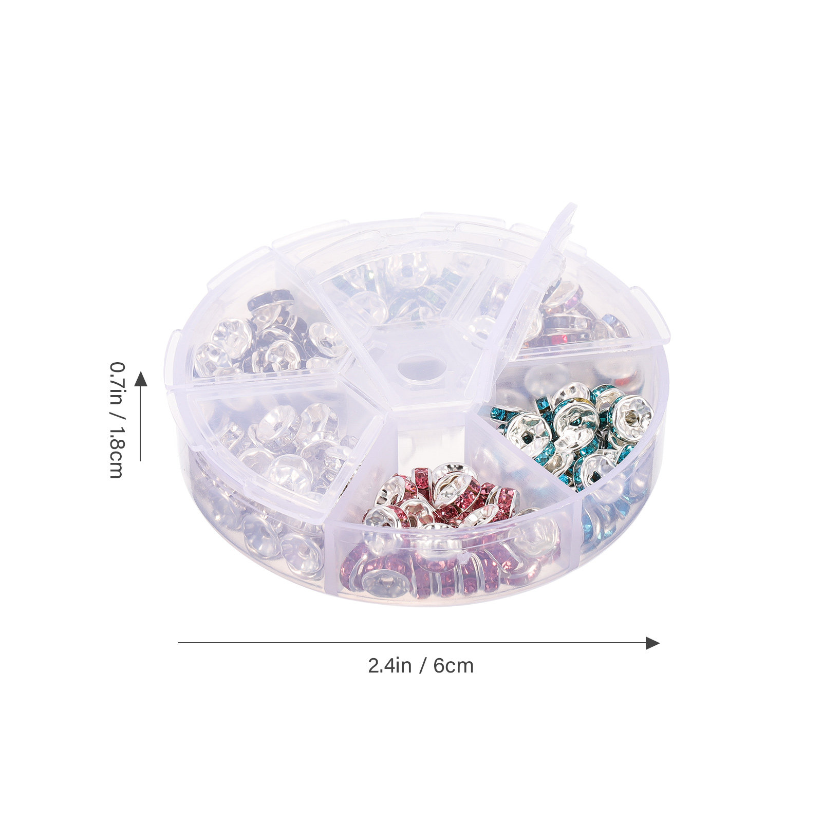 180 Adet Yuvarlak Ara Boncuk D - Jewelry Making Ideas With Beads incelemesi ve fiyatı