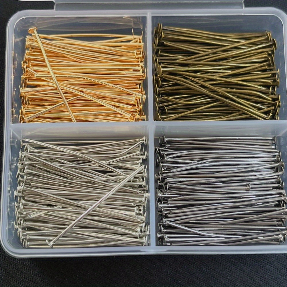 400 adet Karışık Demir Kafa İğ - Jewelry Making Head Pins incelemesi ve fiyatı