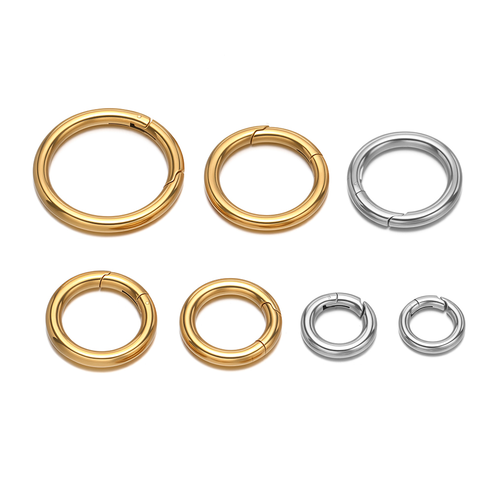 2 adet/grup yuvarlak yaylı kli - Jewelry Making Material incelemesi ve fiyatı