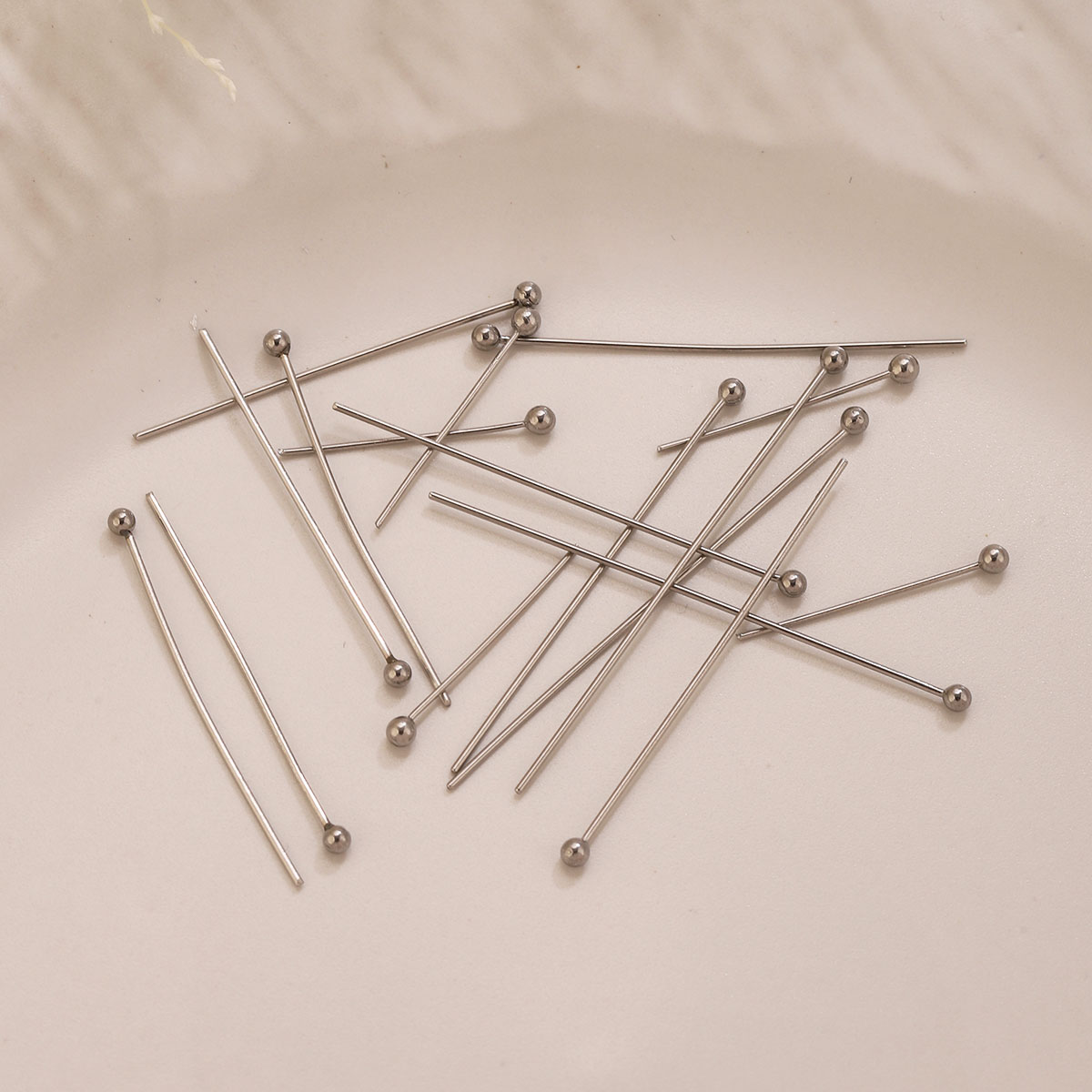 50 adet/grup 20 25 30 35mm Pas - Jewelry Making Head Pins incelemesi ve fiyatı