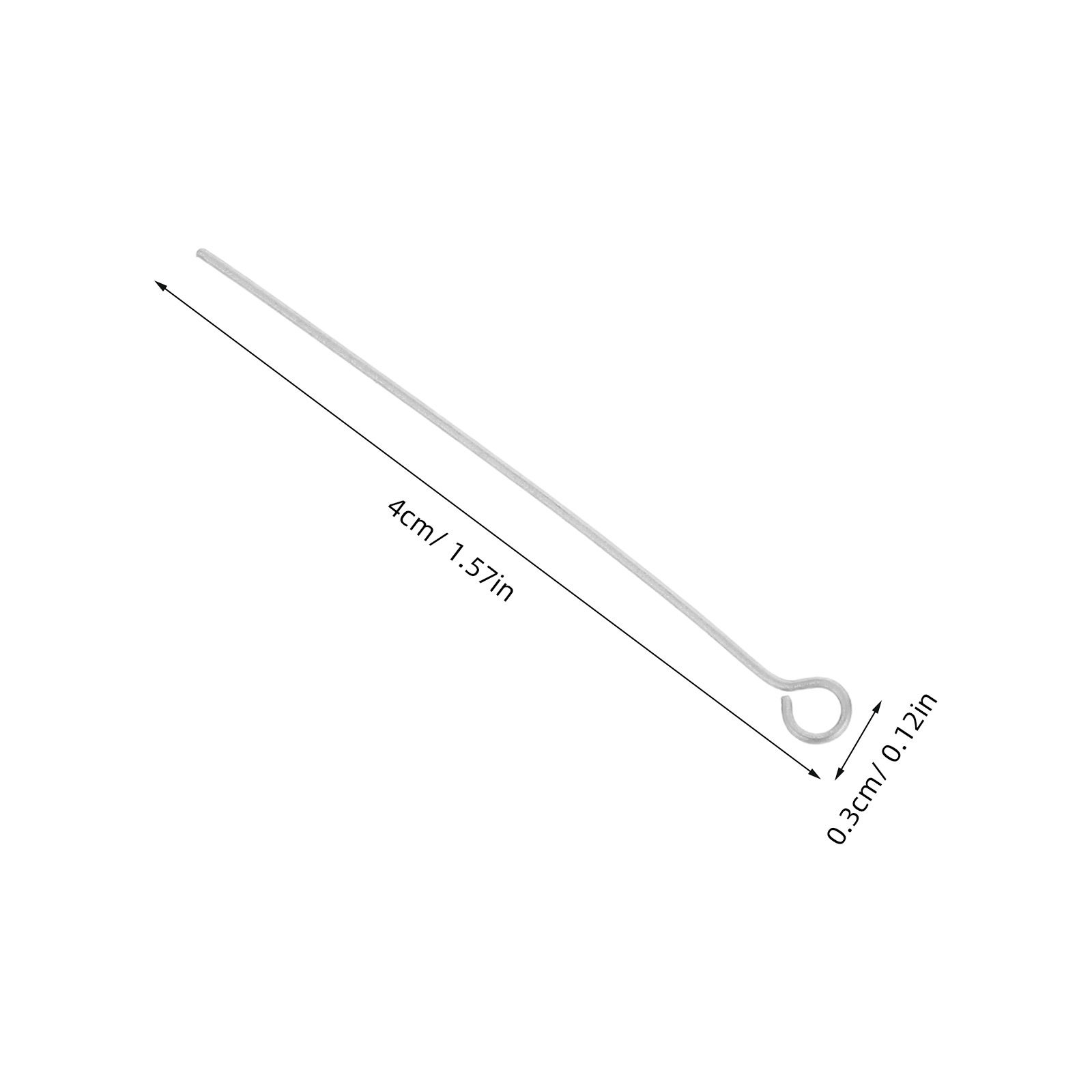 300 Adet Paslanmaz Çelik 40mm  - Jewelry Making Head Pins incelemesi ve fiyatı