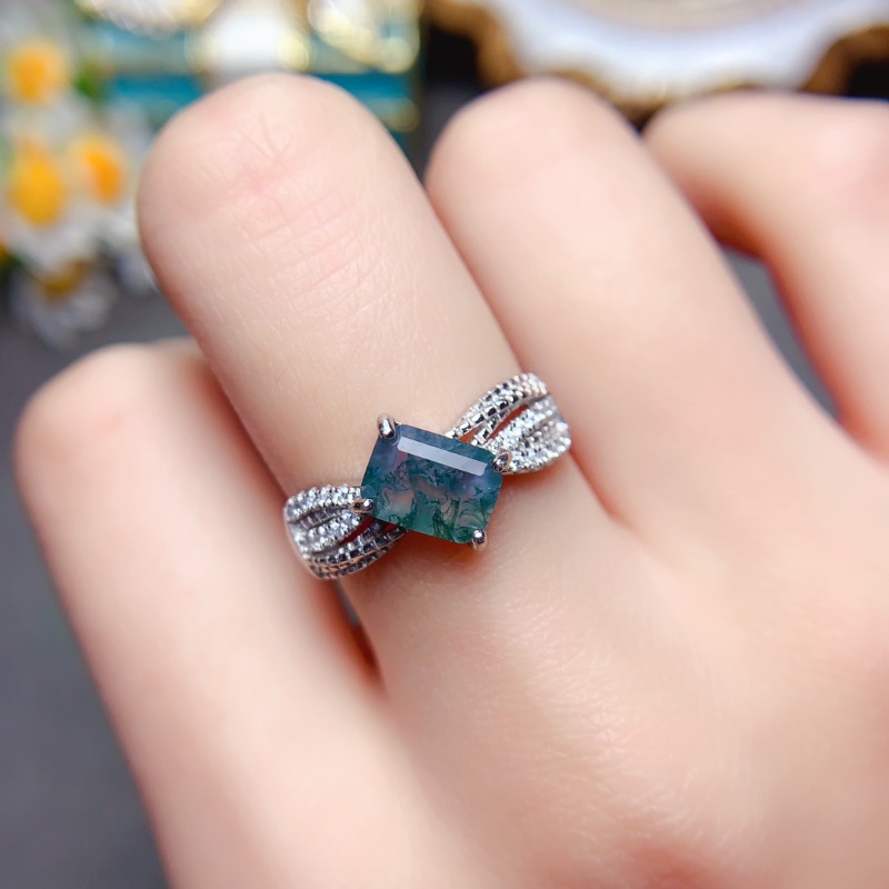 Luxyimagic doğal taş Moss akik - Jewelry Making University incelemesi ve fiyatı