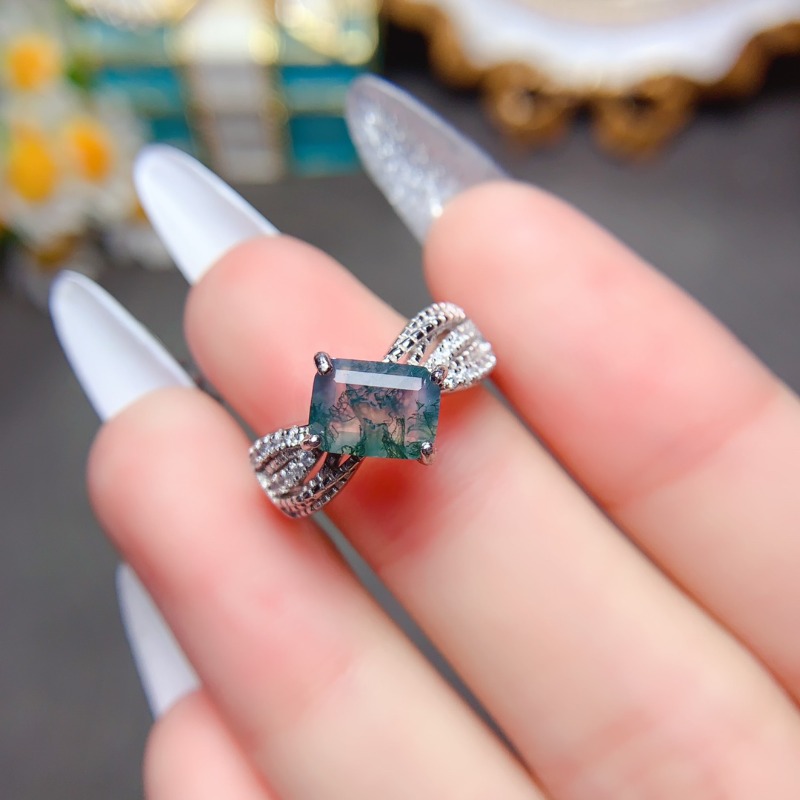 Luxyimagic doğal taş Moss akik - Jewelry Making University incelemesi ve fiyatı