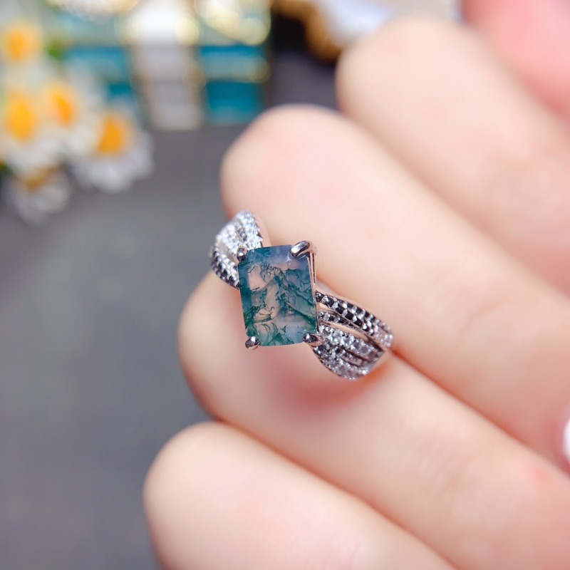Luxyimagic doğal taş Moss akik - Jewelry Making University incelemesi ve fiyatı