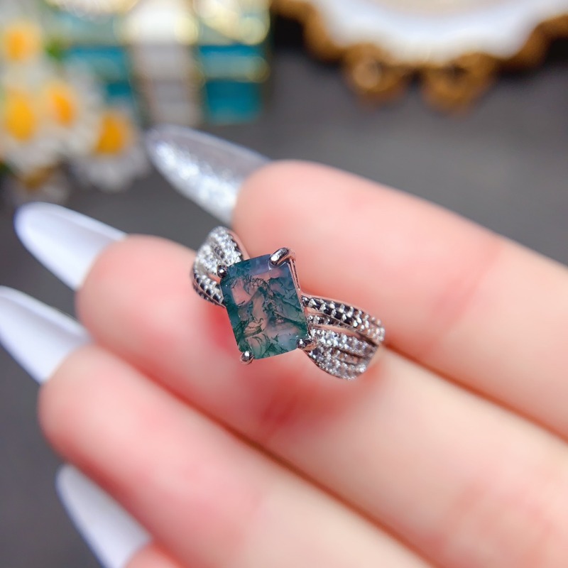 Luxyimagic doğal taş Moss akik - Jewelry Making University incelemesi ve fiyatı
