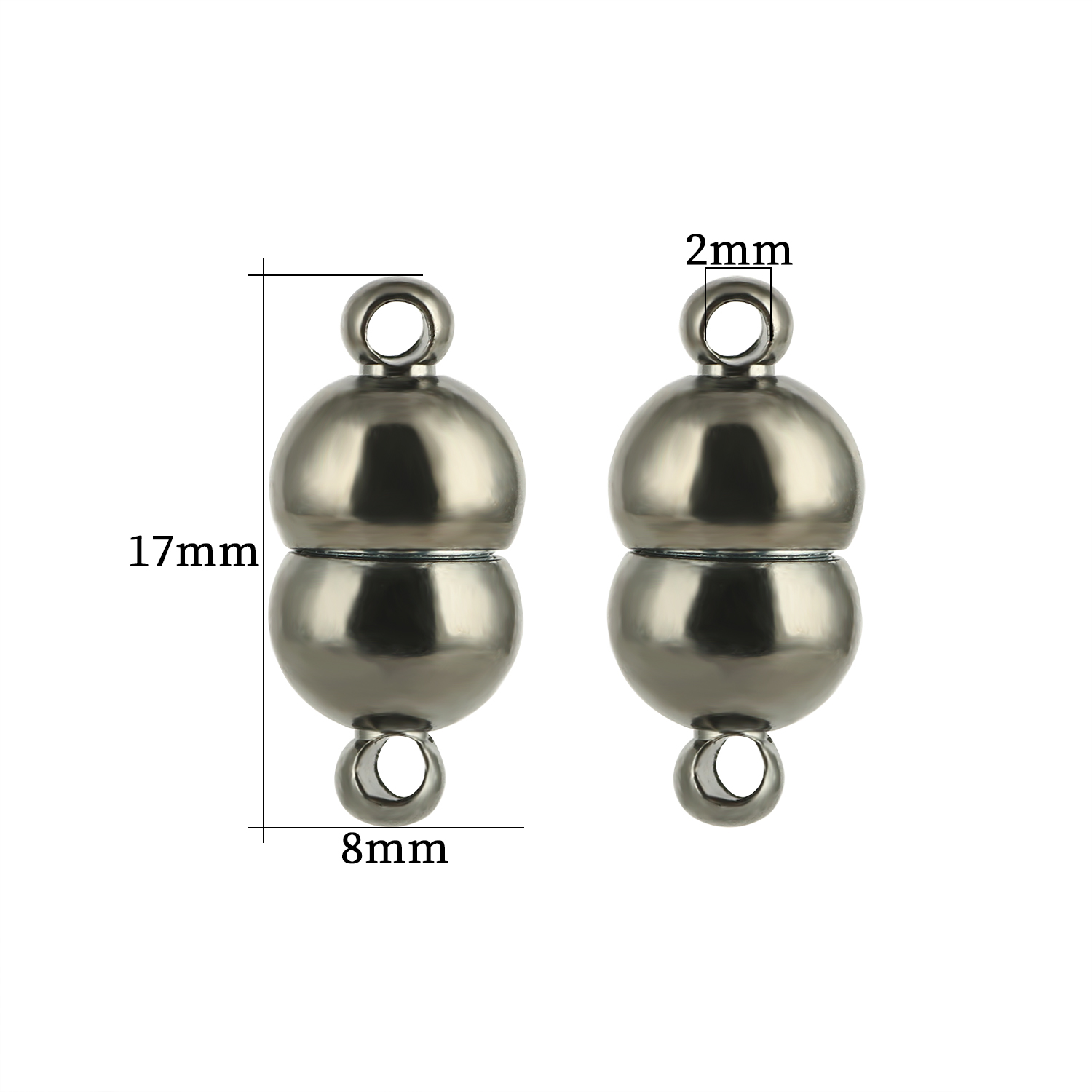 5Set Apple kabak şekilli güçlü - Jewelry Making For Couples incelemesi ve fiyatı