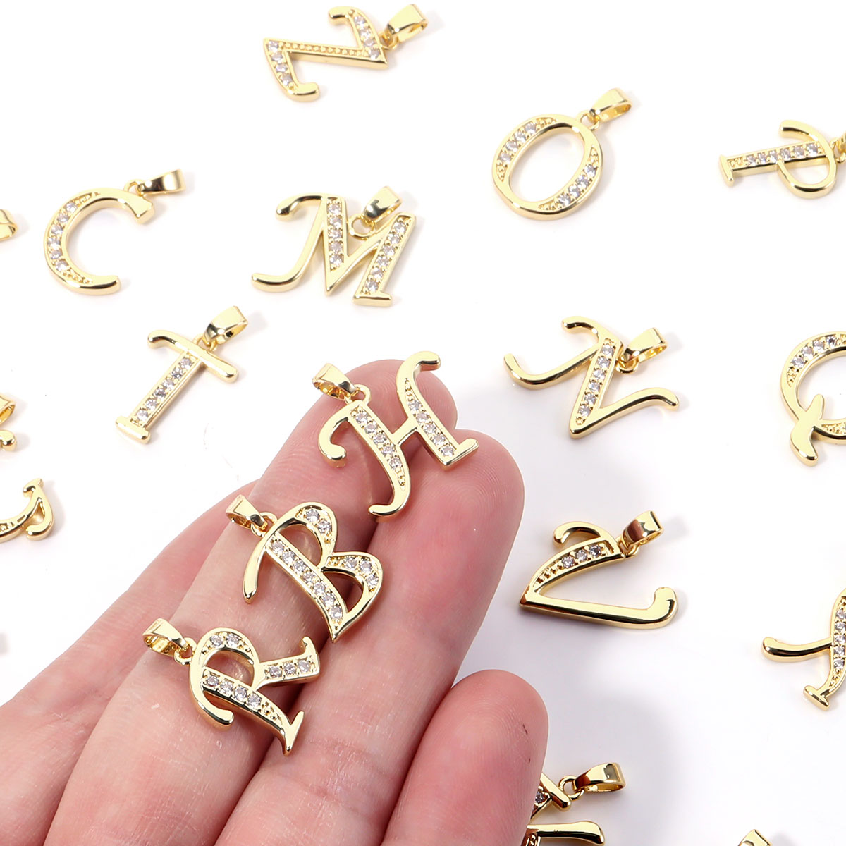 1 adet Metal A-Z Alfabe Harf K - Making Custom Jewelry incelemesi ve fiyatı