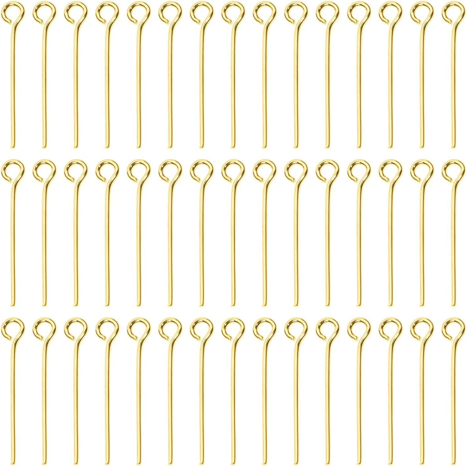 200 ADET 16 20 30mm Mini Metal - Jewelry Making Head Pins incelemesi ve fiyatı
