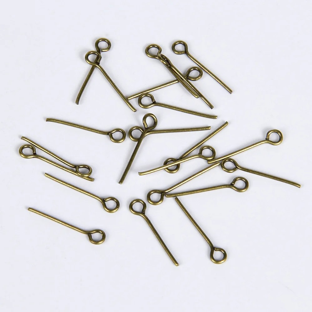 200 ADET 16 20 30mm Mini Metal - Jewelry Making Head Pins incelemesi ve fiyatı