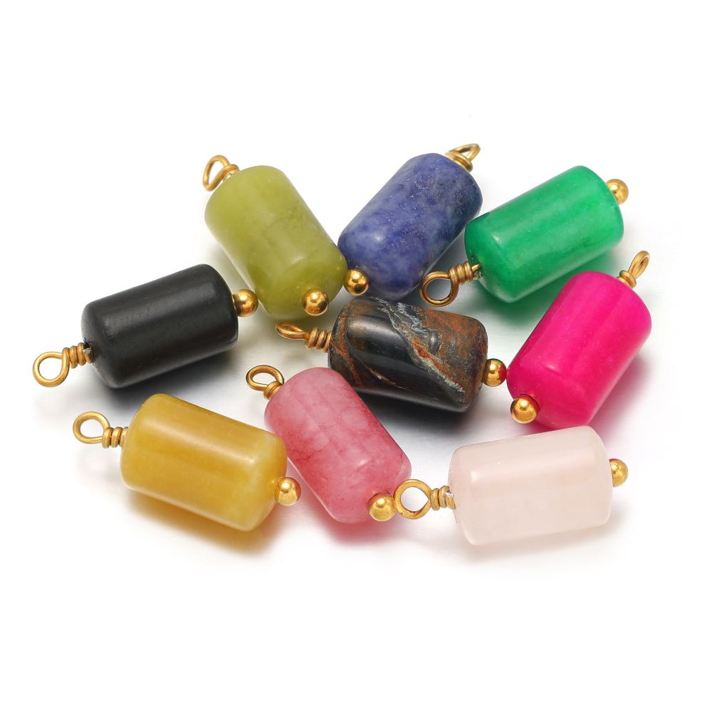 10 adet Paslanmaz Çelik Doğal  - Jewelry Making Stones incelemesi ve fiyatı