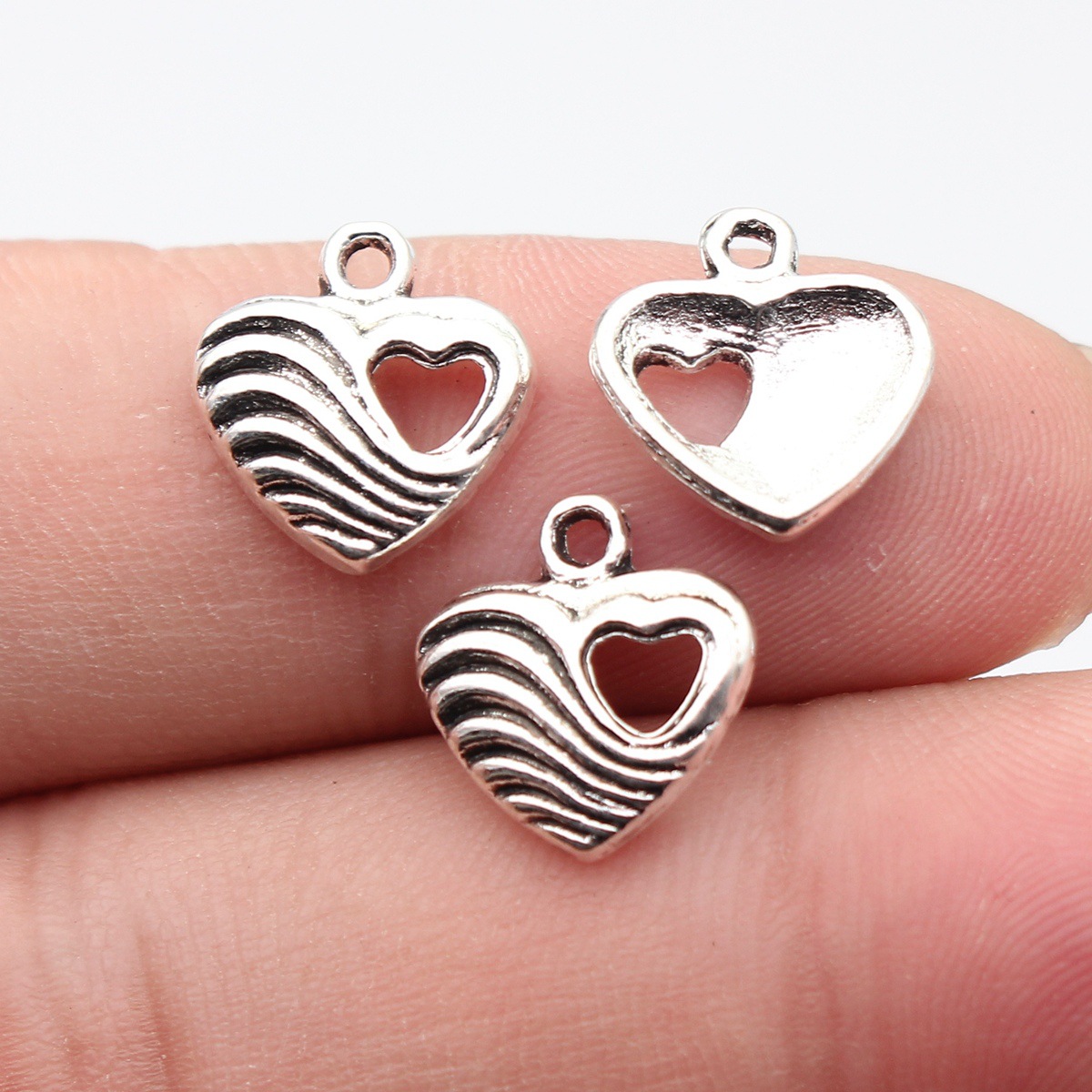 Mini Oyuk Kalp Vintage Çift Tı - Jewelry Making For Couples incelemesi ve fiyatı