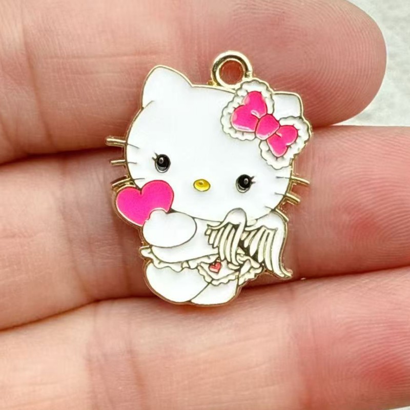 10 adet Karikatür Emaye Çift K - Jewelry Making For Couples incelemesi ve fiyatı