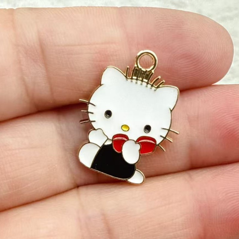 10 adet Karikatür Emaye Çift K - Jewelry Making For Couples incelemesi ve fiyatı